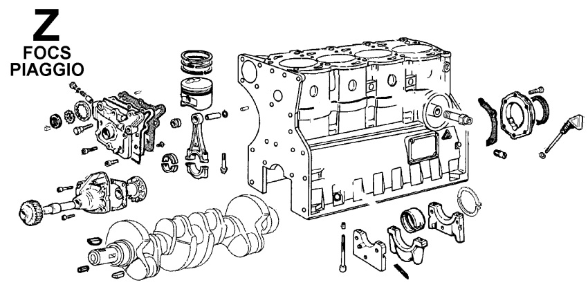 мотор блок двигатель Lombardini LDW 442